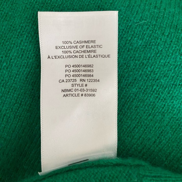 Aritzia Babaton Quaterly Casmere sweater - Bright Green XS - Picture 4 of 5